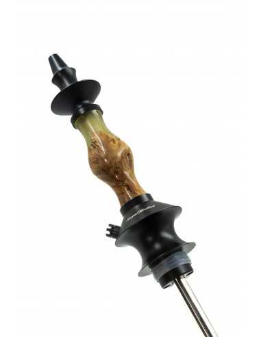Cachimba Regal Hookah Joker Epoxy Wood Yellow Moss