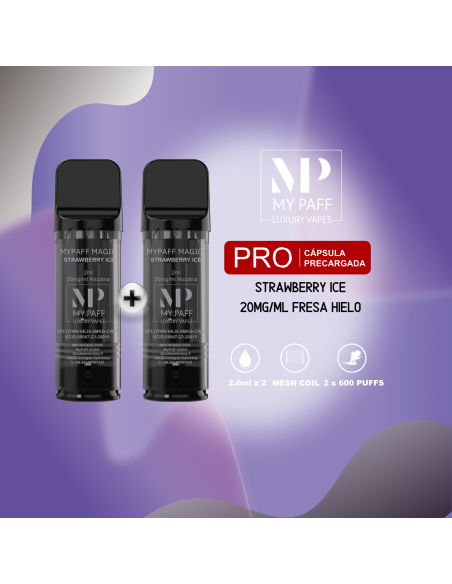 Pack My Paff Pro Dispositivo con 2 Cápsulas