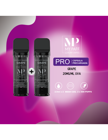 Pack My Paff Pro Dispositivo con 2 Cápsulas