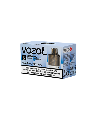 Recargas Pod Vozol Vista Plug (2ml + 10 ml)