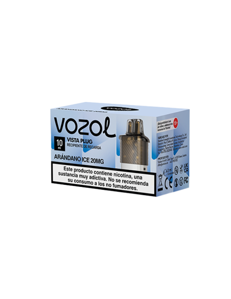 Recargas Pod Vozol Vista Plug (2ml + 10 ml)