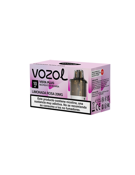 Recargas Pod Vozol Vista 2 + 10 Ml