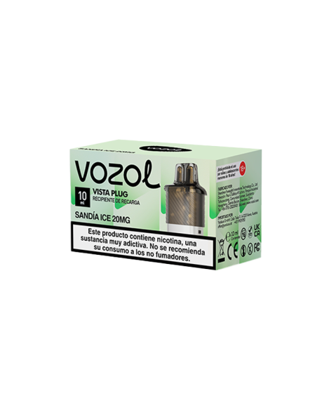 Recargas Pod Vozol Vista 2 + 10 Ml
