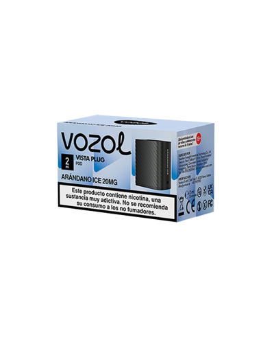 Recargas Pod Vozol Vista Plug (2ml + 10 ml)