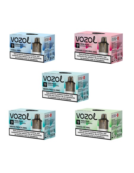 Pack x5 Recargas Vozol Vista Plug