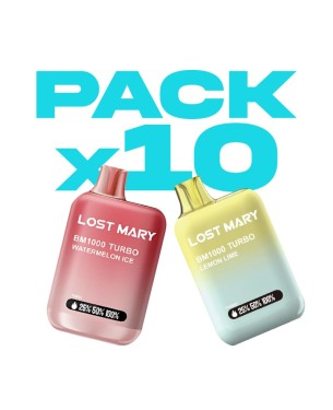 Pack x10 Lost Mary BM Turbo 1000