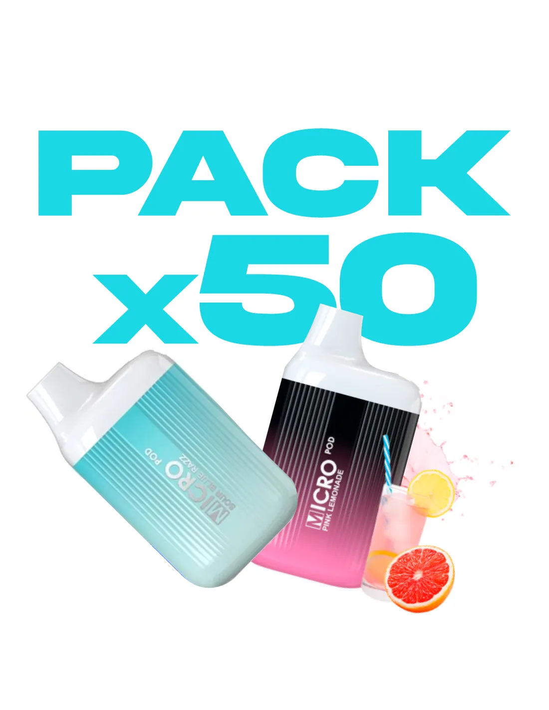 Pack x50 Pod Desechable Micropod 297,50 €