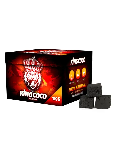 Pack 5 Kg Carbón King Coco 28 mm | Ahorra 2,50 €