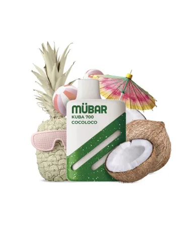 Mübar Kuba 700 0mg | Sin Nicotina · 700 Caladas